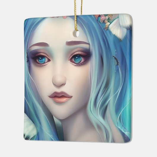 夢を叶える翼の引用文 セラミックオーナメント (左)