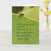 夢を叶える カード (黄色い花)