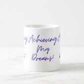 夢を叶える コーヒーマグカップ (中央)