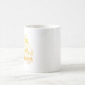 夢を叶える コーヒーマグカップ (中央)