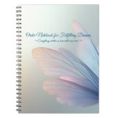 夢を叶える ノートブック (正面)
