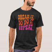 夢を叶える Tシャツ (正面)