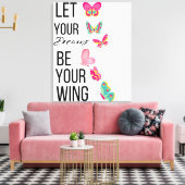 夢を叶えろやる気を起こさせる キャンバスプリント (インサイチュ (リビング))