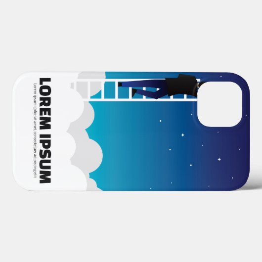 夢を叶え来える Case-Mate iPhoneケース (裏面 (横))