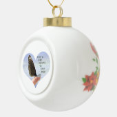 夢を叶え来る セラミックボールオーナメント (右)