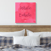 「夢を吸い込む」 — Streted Canvas キャンバスプリント (インサイチュ (寝室))