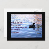 夢を固守して下さい ポストカード (正面/裏面)