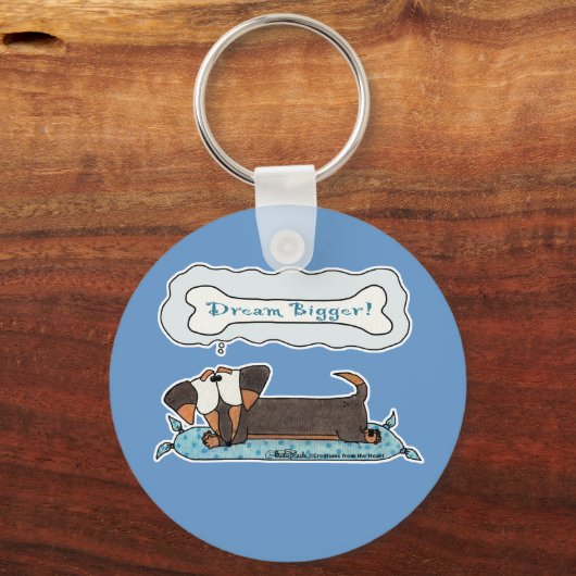 夢を大きく キーホルダー (正面)