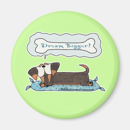 夢を大きく マグネット (正面)