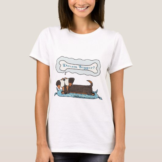 夢を大きく Tシャツ (正面)