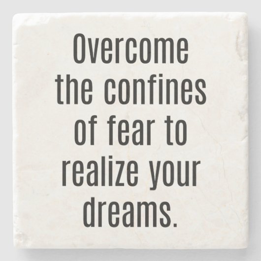 夢を実現する大理石コースター ストーンコースター (正面)