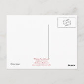 夢を待つ – ファンタジーアートはがき ポストカード (裏面)