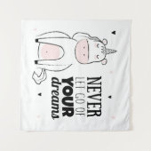 夢を手放すな タペストリー (正面(横))