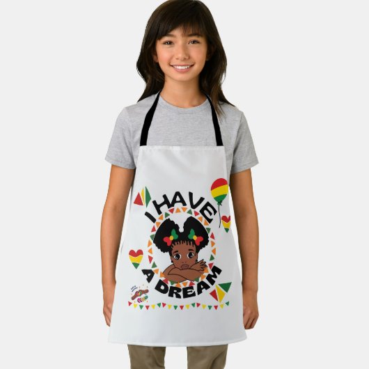 「夢を持っている」 エプロン (インサイチュ)