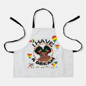 「夢を持っている」 エプロン (正面)