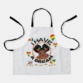 「夢を持っている」 エプロン