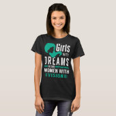 夢を持つ女の子が夢を持つ女性へ Tシャツ (正面フル)