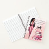 夢を持つ少女 ビジョンを持つ女性 ノートブック (内部)