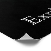 夢を探索する風光明媚な山 ポスター (角)