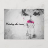 夢を掴む ポストカード (正面)