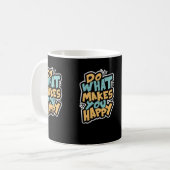 ☕ 夢を描く。計画する。コーヒーを飲む。繰り返す。 – あなたの日々のモチベーション コーヒーマグカップ (正面左)