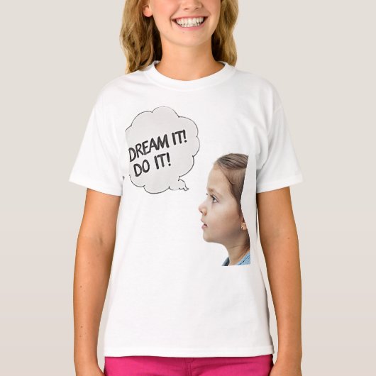 夢を描こう！ Tシャツ (正面)