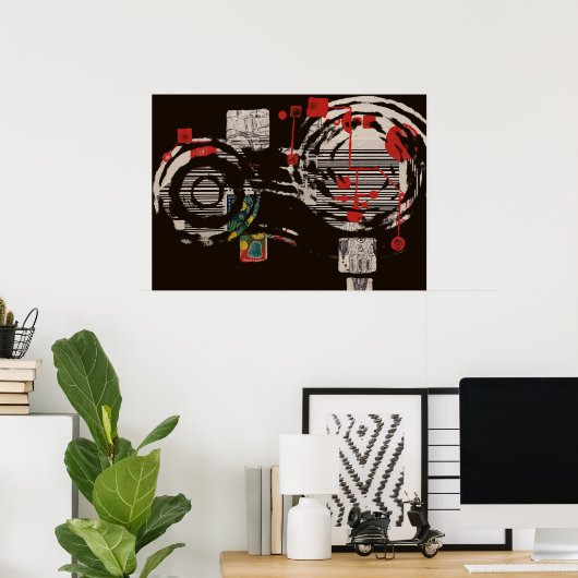 夢を旅する ポスター (ホームオフィス)