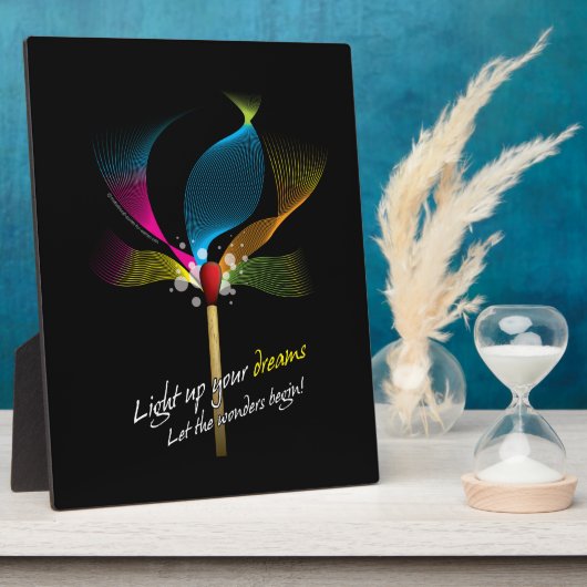 夢を明らかにする フォトプラーク (側面)