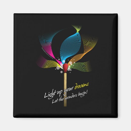 夢を明らかにする マグネット (正面)