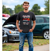 夢を燃やす一度に1回のREV - Muscle Car Tシャツ