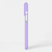 夢を現実に輝くパープルオーラ グロッシー iPhoneケース (左側面)