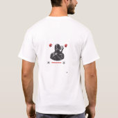 夢を現実に Tシャツ (裏面)