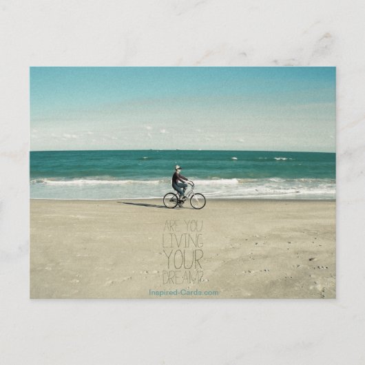 夢を生きてる？ ポストカード (正面)