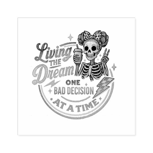 夢を生きてる… ラバースタンプ (インプリント)