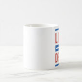 夢を生きること コーヒーマグカップ (中央)