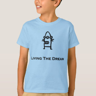 夢を生きるスリーアイボット Tシャツ