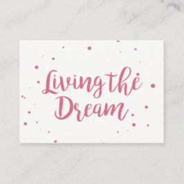 夢を生きる強力な名刺 名刺