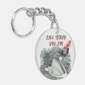 夢を生きる キーホルダー (正面左)