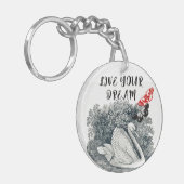 夢を生きる キーホルダー (正面左)