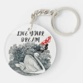 夢を生きる キーホルダー (裏面)