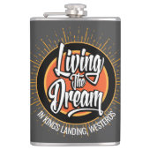 夢を生きる フラスク (正面)