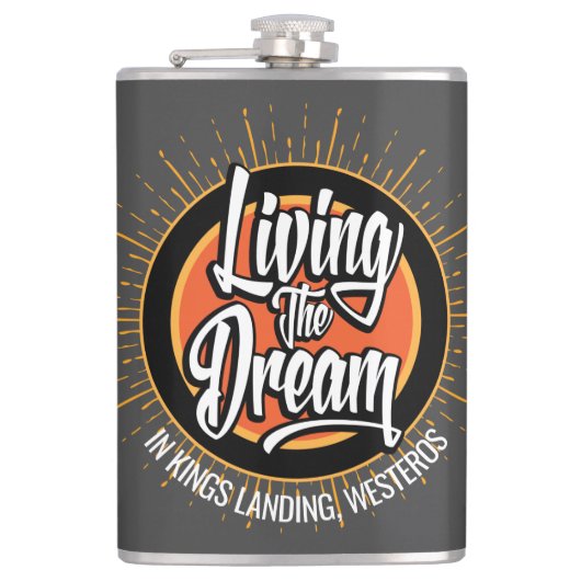 夢を生きる フラスク (正面)