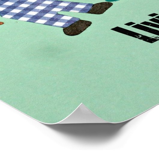 夢を生きる！ ポスター (角)