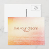 夢を生きる ポストカード (正面/裏面)