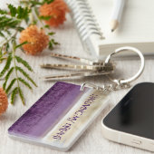 「夢を生きる」モチベーション肯定 キーホルダー (正面右)