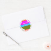 夢を生きる ラウンドシール (封筒)