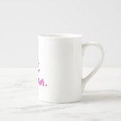 夢を生きる 励ましの言葉 コーヒーマグ ボーンチャイナマグカップ (右)