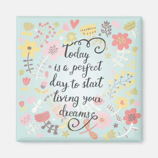 夢を生き始める マグネット (正面)