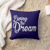 夢を生き感動的るやる気を起こさせる クッション (ブランケット)