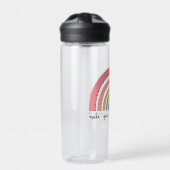 夢を真来の虹にする ウォーターボトル (正面)